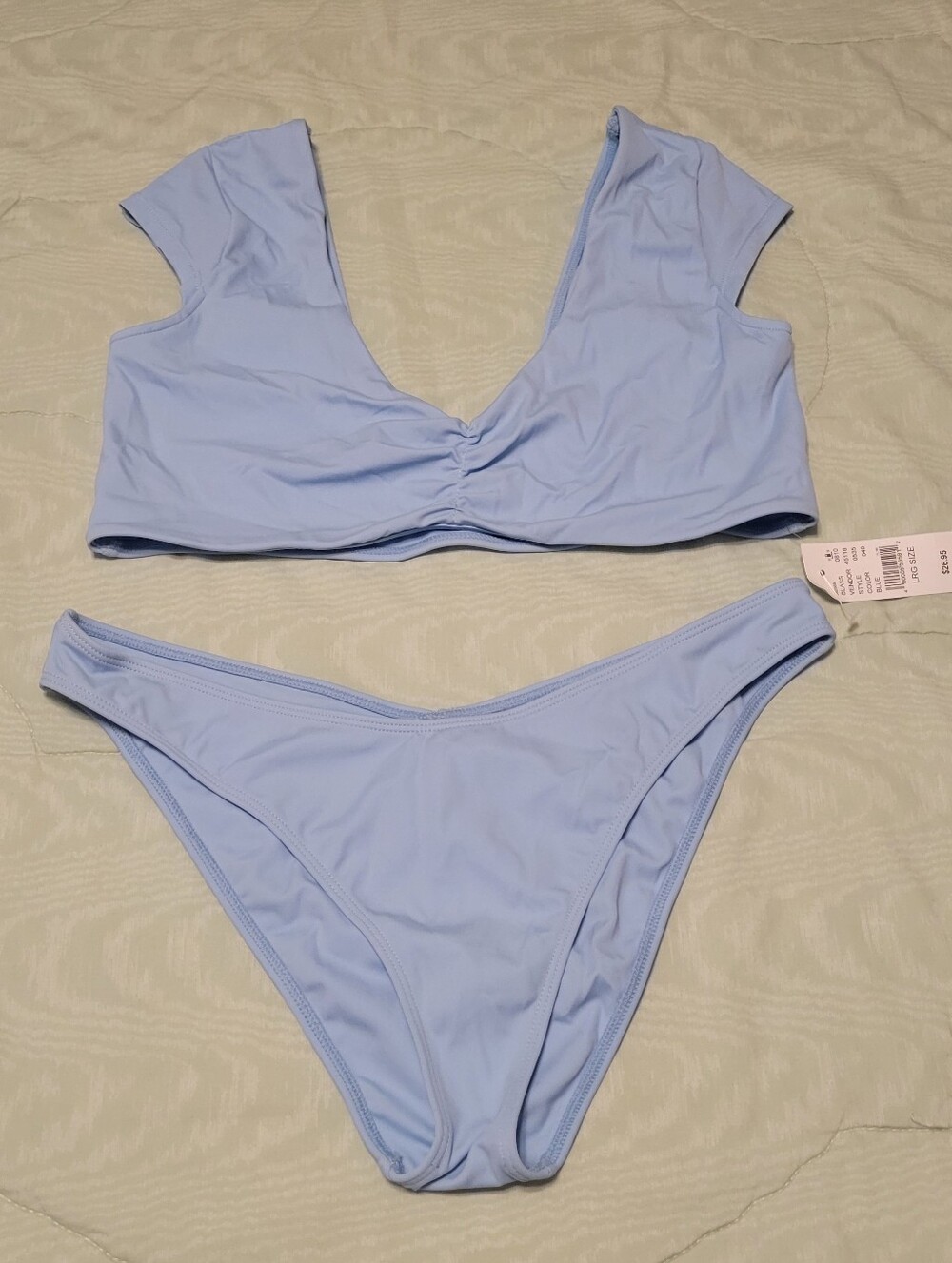 L.A. Hearts By PACSUN Light Blue Bikini